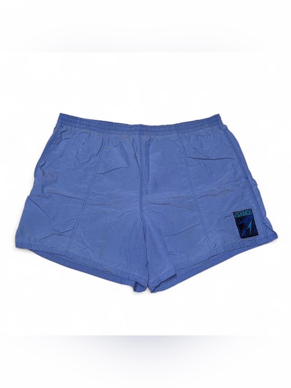 Speedo Royal Blue Swim Shorts with Logo Patch